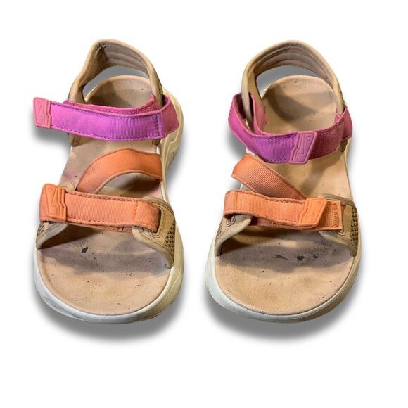 Teva Zymic Womens Sandals Size 40 Colorblock Design Adjustable Straps Lightweigh - Picture 5 of 5